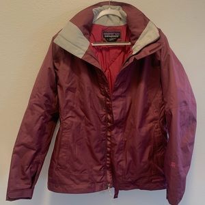 Large Plum Patagonia Women’s Ski jacket